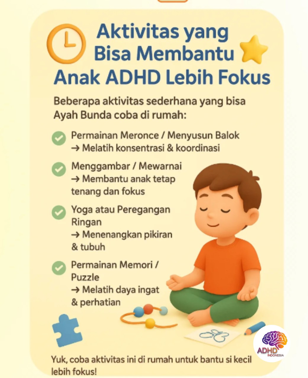 Pendekatan Edukatif yang Tepat untuk Anak ADHD di Kota Lhokseumawe