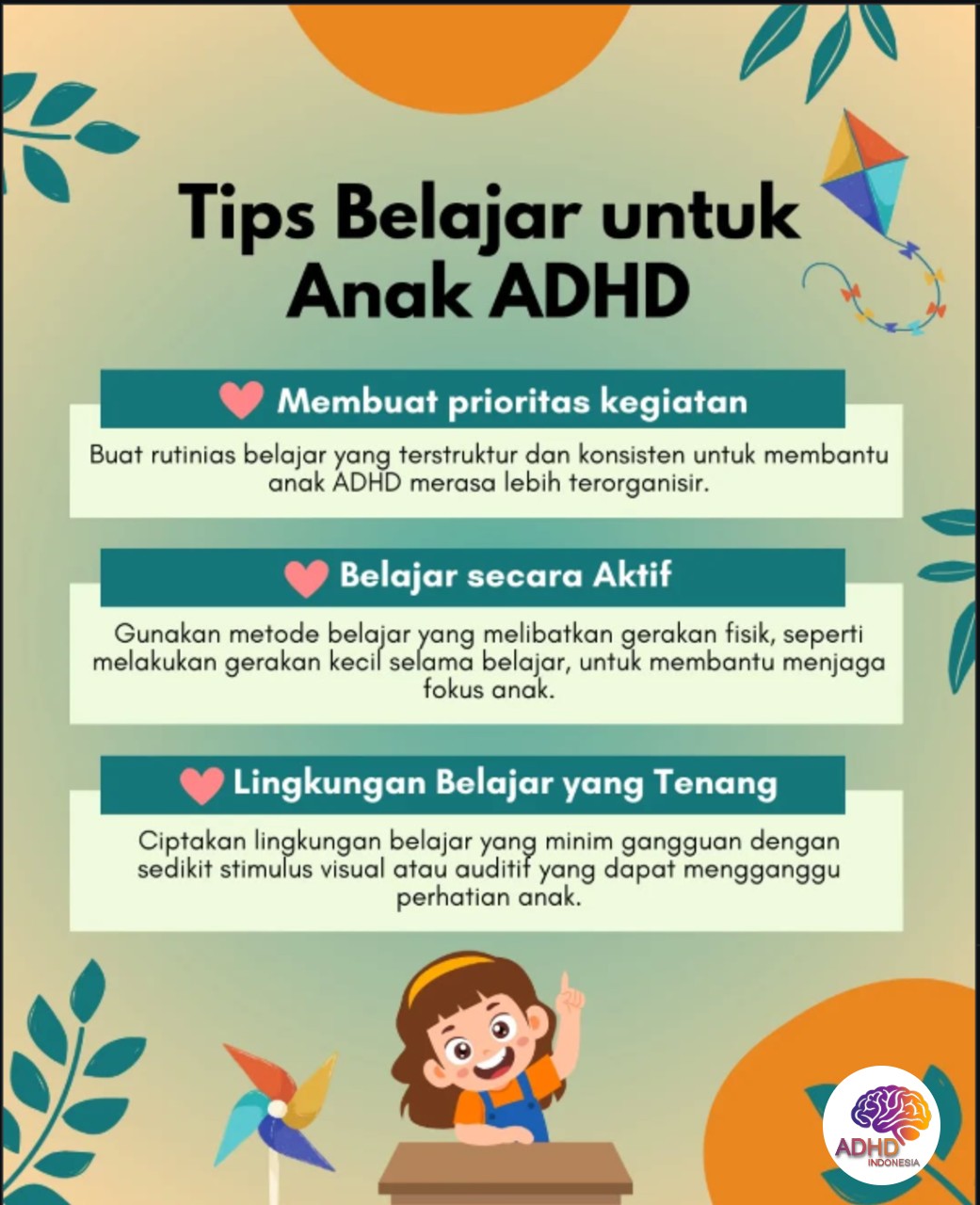 Strategi Belajar yang Cocok untuk Anak ADHD di Kota Lhokseumawe